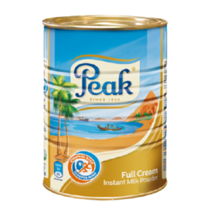 PEAK FULL CREAM INSTANT MILK POWDER TIN 400G