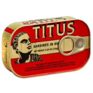 TITUS SARDINE 125G