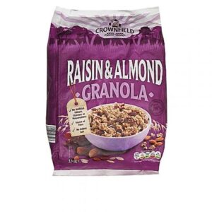 CROWNFIELD RAISIN & ALMOND 1KG
