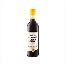 FOUR COUSINS NATURAL SWEET RED 75CL