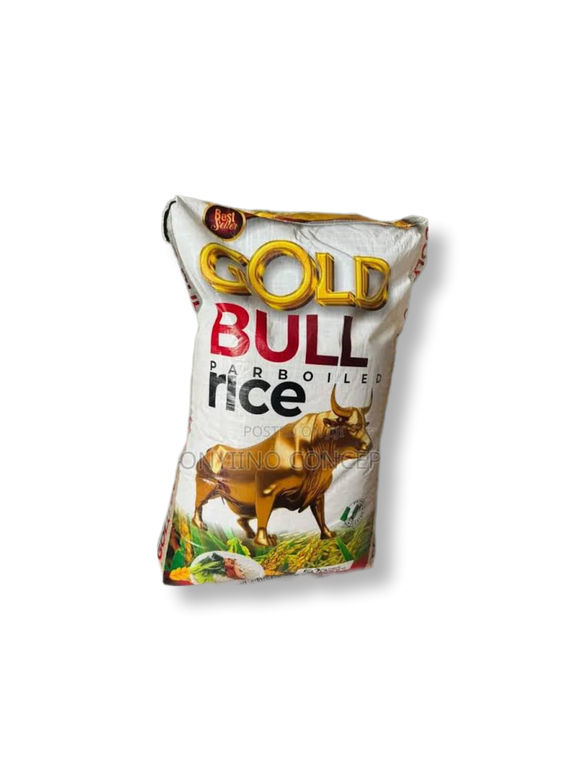 GOLD BULL PARBOILED RICE 25KG