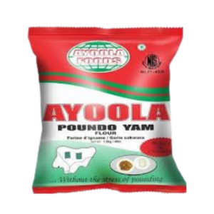 AYOOLA POUNDO YAM FLOUR 1.8KG