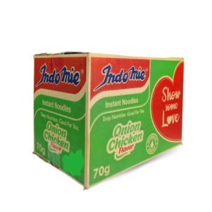 INDOMIE NOODLES ONION AND CHICKEN FLAVOUR 70G 1 CARTON
