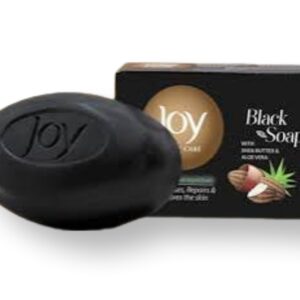 JOY BLACK SOAP WITH SHEA BUTTER & ALOE VERA 150G