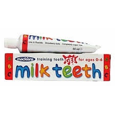 MACLEANS MILKTEETH 1-6 YRS SUGAR FREE LOW FLOURIDE STRAWBERRY TASTE