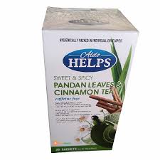 ALDO HELPS SWEET & SPICY PANDAN LEAVES & CINNAMON TEA 30G