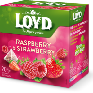 LOYD THE MAGIC EXPERIENCE RASPBERRY & STRAWBERRY TEA 40G