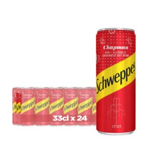 SCHWEPPES CHAPMAN CAN 33CL X24