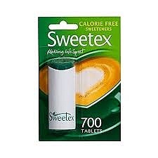 SWEETEX CALORIES FREE SWEETNER 700 TABLETS