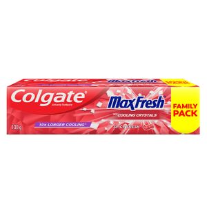 COLGATE MAXFRESH SPICY FRESH TOOTHPASTE WITH COOLING CRYSTALS 120G