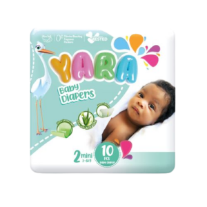 YARA BABY DIAPER 2 MINI 3-6KG 10PC