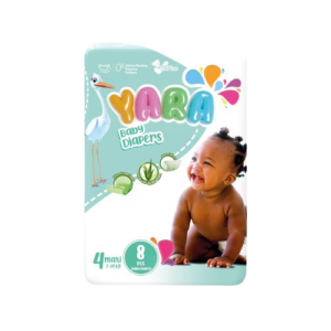 YARA BABY DIAPER 4 MAXI 7-18KG 8PC