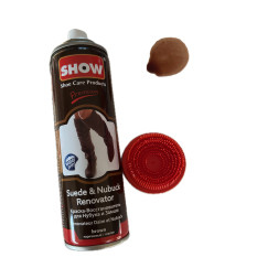 SHOW SUEDE & NUBUCK RENOVATOR SPRAY BROWN 250ML