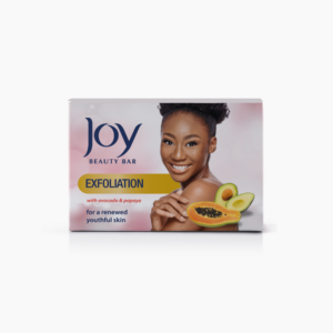 JOY BEAUTY BAR SOAP EXFOLIATION WITH AVOCADO AND PAPAYA 4PC
