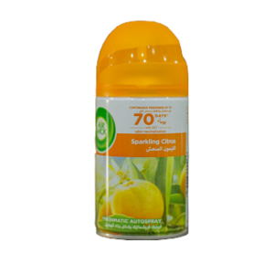 AIRWICK ODOUR NEUTRALIZATION UPTO 70DAYS SPARKLING CITRUS FRESHMATIC AUTOSPARY 250ML