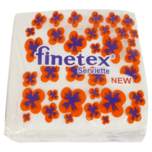 FINETEX WHITE SERVIETTE