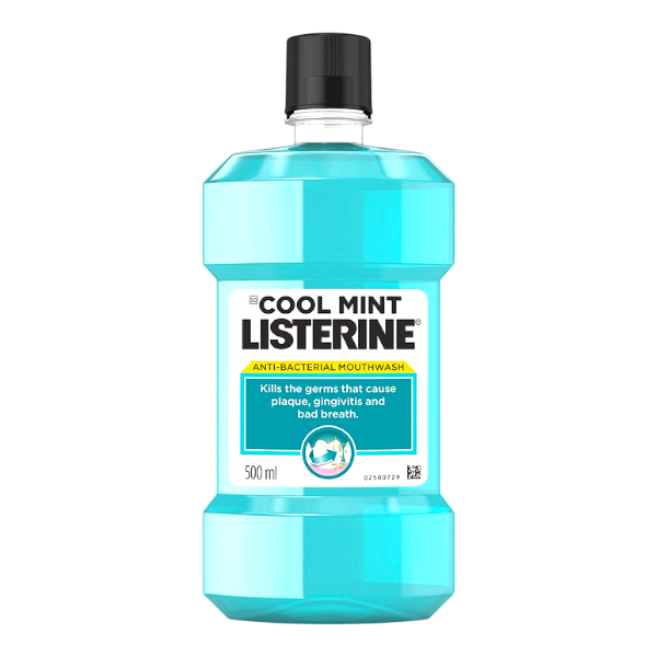 LISTERINE COOL MINT ANTI-BACTERIAL MOUTHWASH 500ML