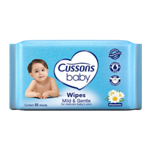 CUSSONS BABY WIPES MIDI AND GENTLE CHAMOMILE OIL 80 SHEETS