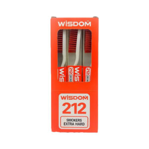 WISDOM 212 SMOKER EXTRA HARD TOOTHBRUSH