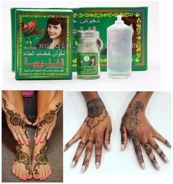 Henna Mehndi Body Art & Hair Dye Kit